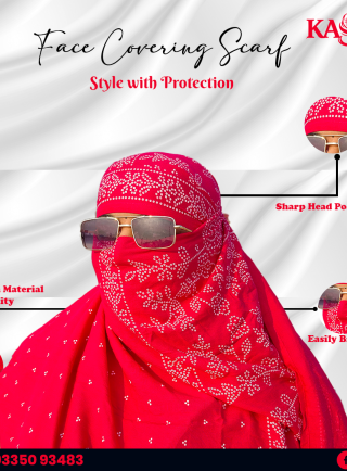 Kashi Scarves pinkay front