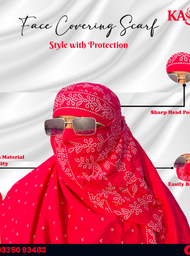 Kashi Scarves pinkay front