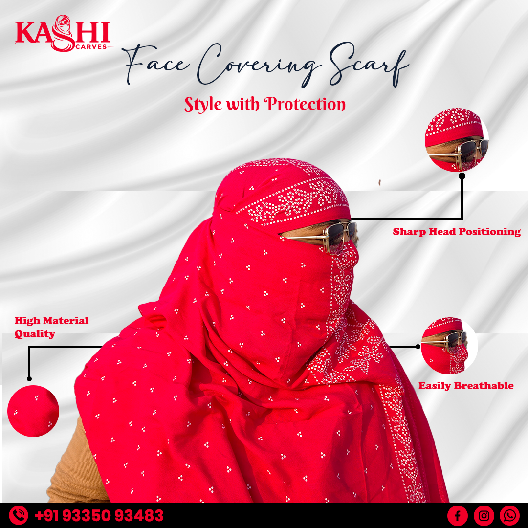 Kashi Scarves pinkay left